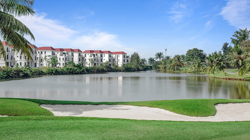 Tầm view từ sân golf 18 lỗ Ruby Tree sang dự án BRG Coastal City